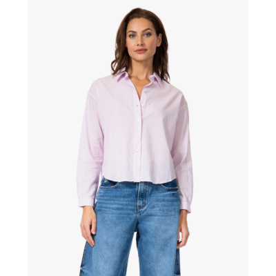 no man's land Katoen Voile Blouse Cool Rose