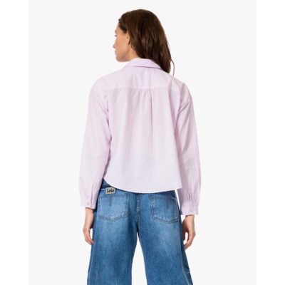 no man's land Katoen Voile Blouse Cool Rose