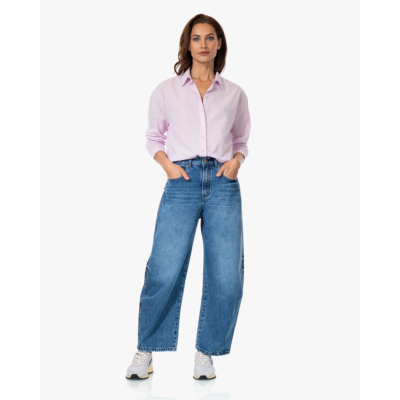 no man's land Katoen Voile Blouse Cool Rose