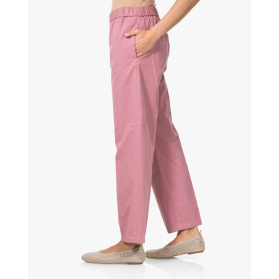 Pomandère Katoenen Pull-on Pantalon Roze