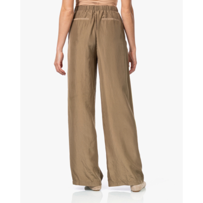 Pomandère Zijden Pull-on Pantalon Camel