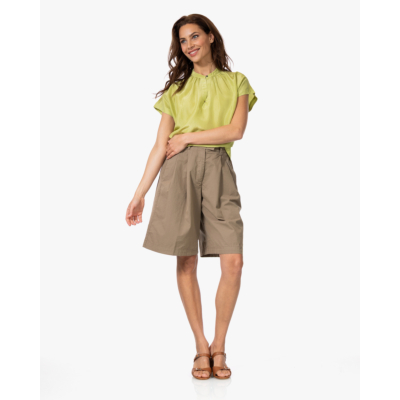Pomandère Zijden Blouse Kiwi
