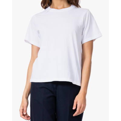 Pomandère Katoenen T-shirt Wit