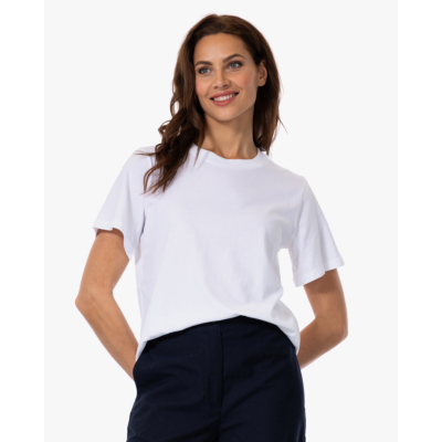 Pomandère Katoenen T-shirt Wit