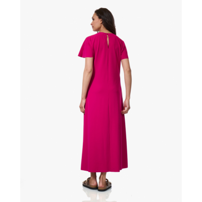 Japan TKY Yukijura Travel Jersey Jurk met Ceintuur Rose Sorbet