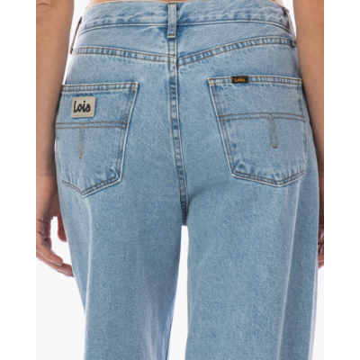 Lois Skater Loose Low Rise jeans Diplomatico Bleach L32