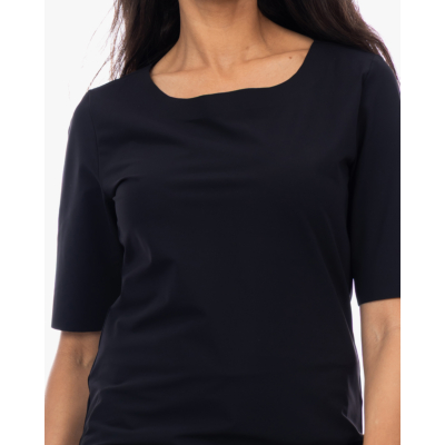 Japan TKY Fukiko Travel Jersey Korte Mouwen Zwart
