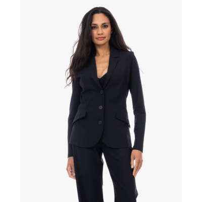 Japan TKY Danno Travel Jersey Blazer Zwart