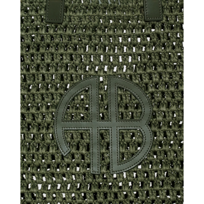Anine Bing Large Rio Tote Bag Olive