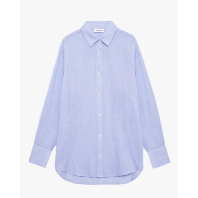 Anine Bing Plaza Blouse Blue