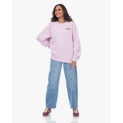 Baum und Pferdgarten Julle Oversized Crewneck Sweater Lila Paars