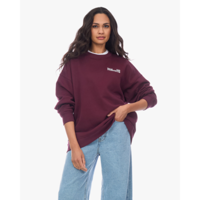 Baum und Pferdgarten Julle Oversized Crewneck Sweater Bordeaux