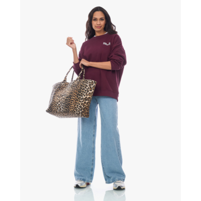 Baum und Pferdgarten Julle Oversized Crewneck Sweater Bordeaux