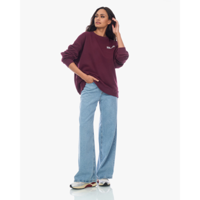 Baum und Pferdgarten Julle Oversized Crewneck Sweater Bordeaux
