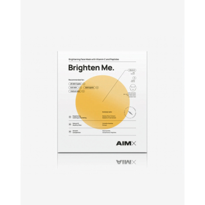 AIM X Sheet mask with vitamin C 