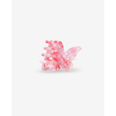 Sasstie Hair Clip Butterfly Rosa Rouge