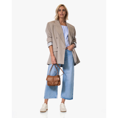 Ame Antwerp Natan Oversized Blazer Taupe