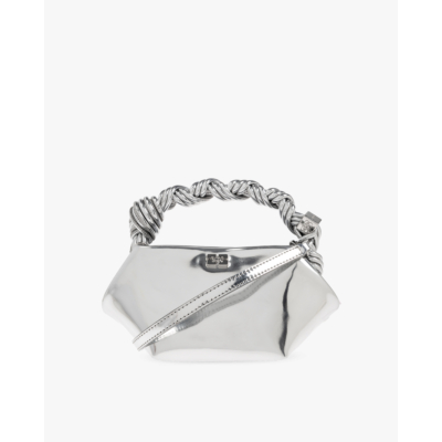 Ganni Mini Bou Bag Silver
