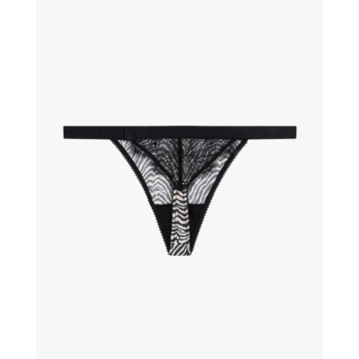 Love Stories Roomservice Thong Zebra Print