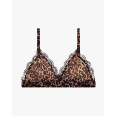 Love Stories Filippa Triangle Bralette Leopard