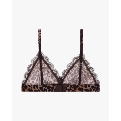 Love Stories Filippa Triangle Bralette Leopard