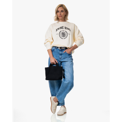 Anine Bing Miles Sweatshirt Cream