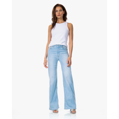 Lois Pallazo Hypersoft Jeans Bleach L32