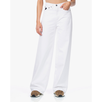 Lois Skater Loose Jeans Wit L32