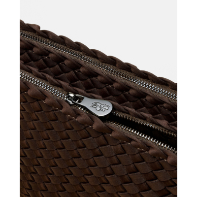 Naghedi Soho Medium Envelope Chocolate