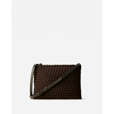 Naghedi Soho Medium Envelope Chocolate