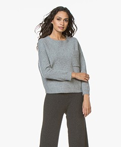 Ongebruikt Drykorn Nola Cashmere Blend Sweater - Off-white - nola | 418202 18 NA-48